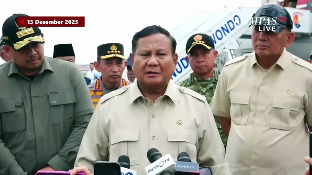 Presiden Prabowo Blak-blakan soal Penanganan Banjir: Tak Bisa Sekejap, Saya Tidak Punya Tongkat Nabi