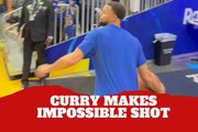 Multiple angles of Steph Curry's impossible shot