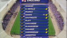 Euro 1996  England vs Spain (1/4 finals) English commentary