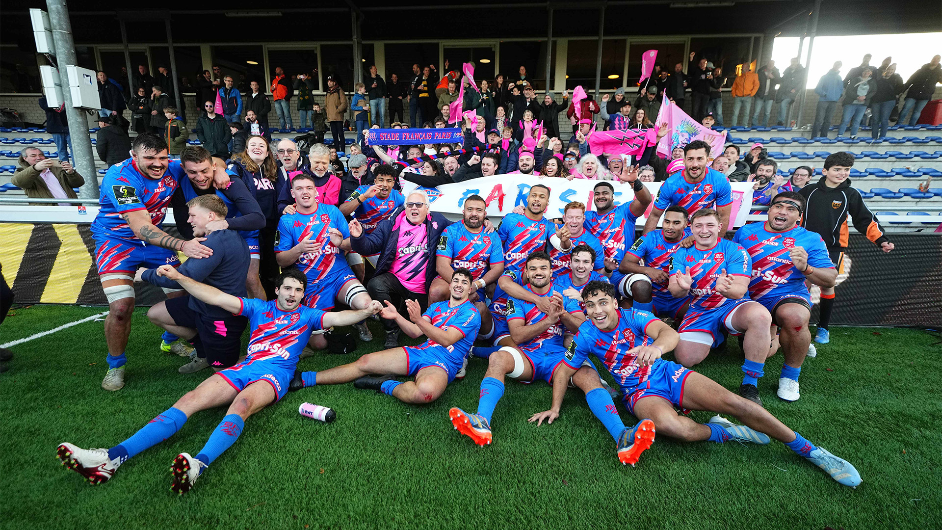 Challenge Cup : le Stade Français prend la tête de sa poule à Amsterdam