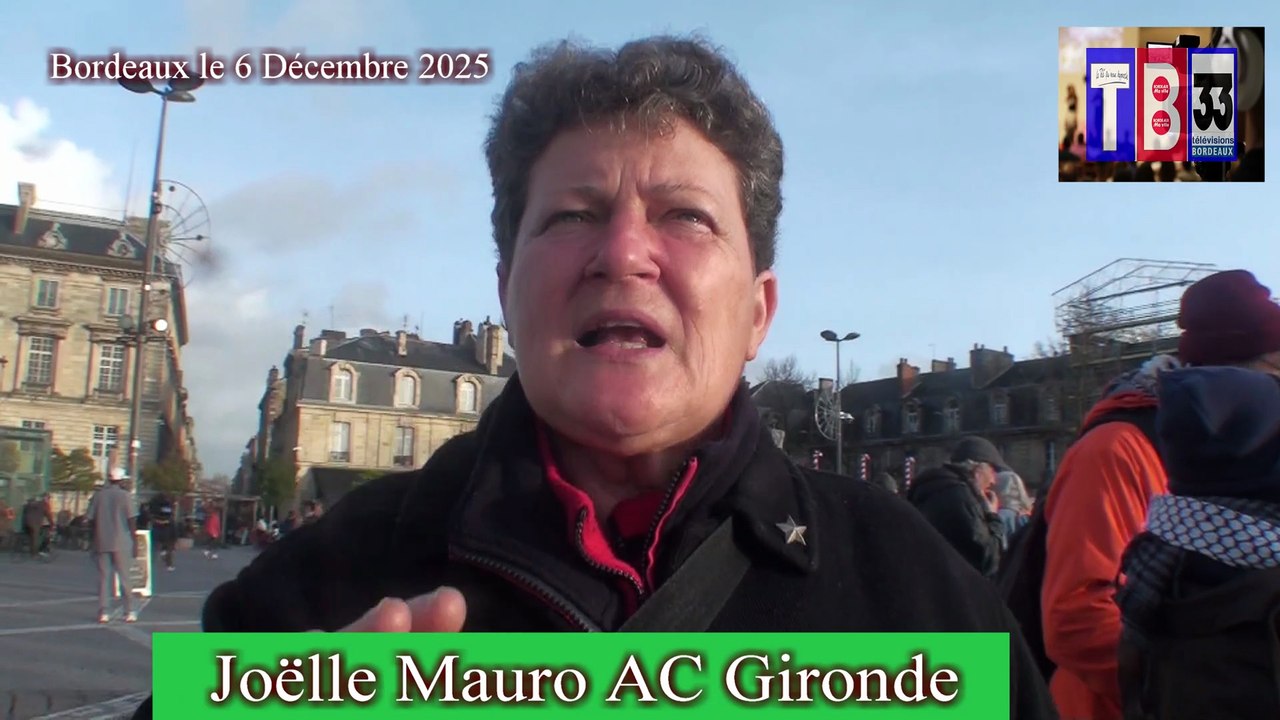 rencontre avec Joëlle Mauro AC Gironde  agir ensemble contre le chômage