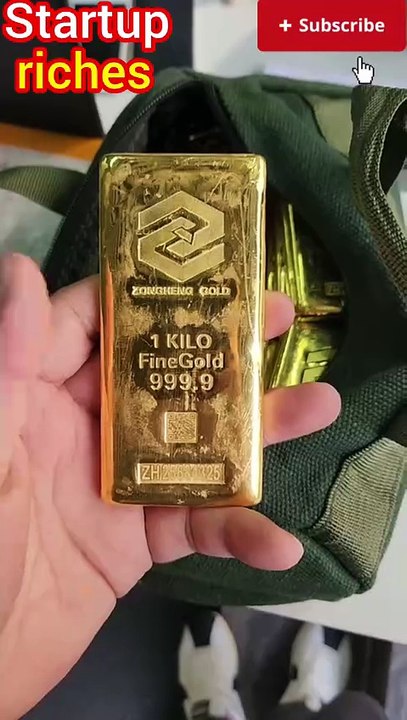 This Bag Holds Millions 💰 | Real Gold Bars | Startup Riches