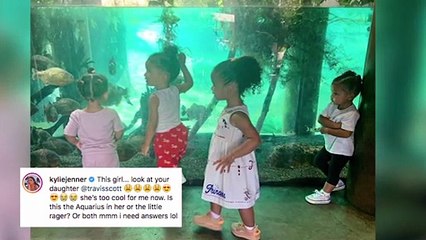 Kylie Jenner Compares Stormi To Travis Scott In Hilarious Post