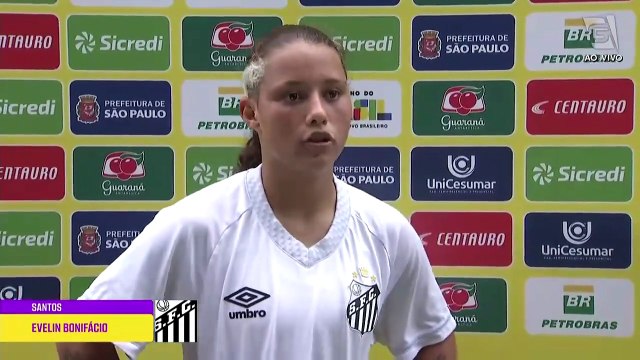 Evelin Bonifácio comemora grande atuação pelo Santos na Copinha Feminina
