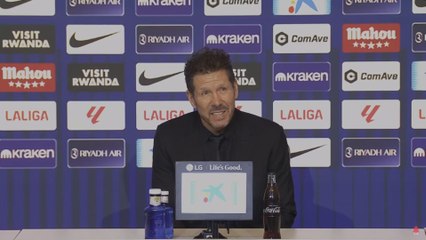 Simeone se deshace en elogios con Griezmann