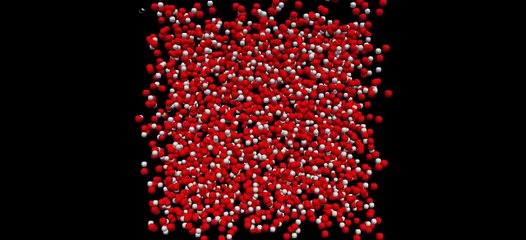 Water Bulk Molecular Dynamics Simulation  Atom Condensed Kohn Sham DFT approximated to 2nd order