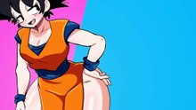 Female Goku Looks Insane 😳🔥 | Dragon Ball #shorts #goku #dbs #dragonball