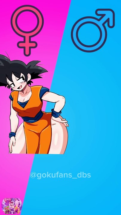 Female Goku Looks Insane 😳🔥 | Dragon Ball #shorts #goku #dbs #dragonball