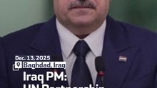 Iraq PM: UN Partnership Enters New Phase