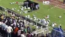 Supporters en colère jettent des chaises, envahissent la pelouse au début du Messi GOAT Tour en Inde