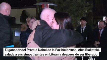 Bielorrusia libera al ganador del Nobel Bialiatski mientras EE. UU. alivia las sanciones