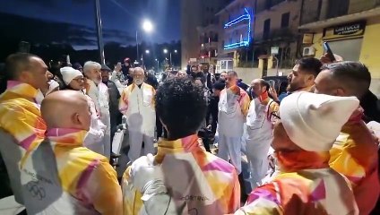 Fiamma olimpica, le associazioni folk intonano Nanneddu meu