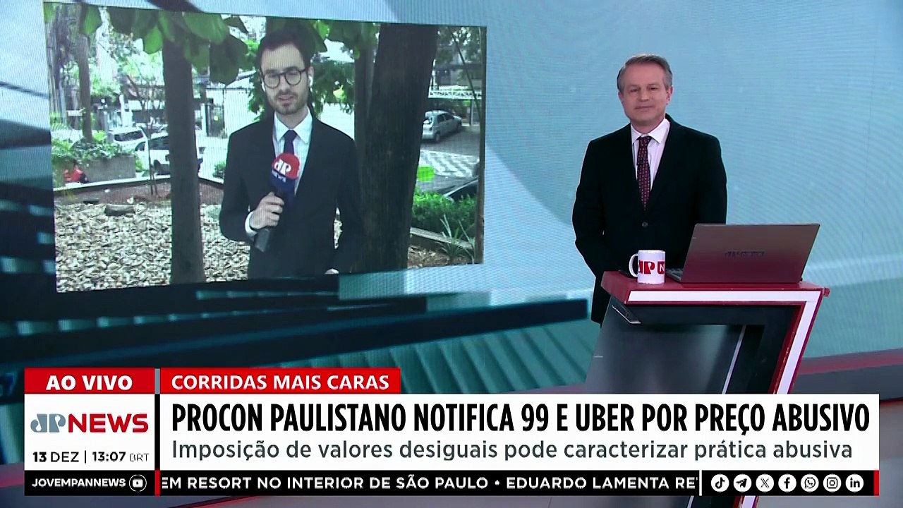 Procon Paulistano notifica 99 e Uber por preço abusivo