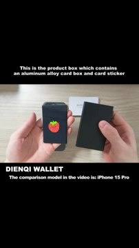 Anti-theft Cards Protectors Card Holder Minimalist Smart Wallet RFID Protection Aluminum Metal Box Cardholder Case Porte Carte