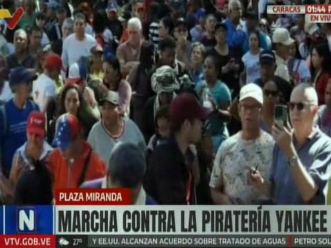 Nahum Fernández felicitó al Poder Popular por masivas manifestaciones contra agresiones imperiales