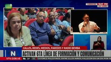 Autoridades lideraron la activación de la 6ta Línea de Formación y Comunicación en Caracas