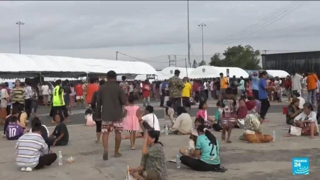 Les combats entre la Thaïlande et le Cambodge continuent, des milliers de déplacés des deux côtés