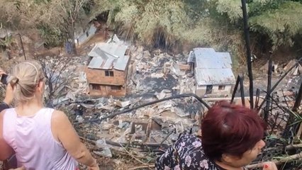 VIDEO | Voraz incendio consumió más de 50 casas en Bucaramanga