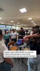 Após bater meta milionária, empresário entrega caixas de bombom para funcionários, mas surpreende com conteúdo