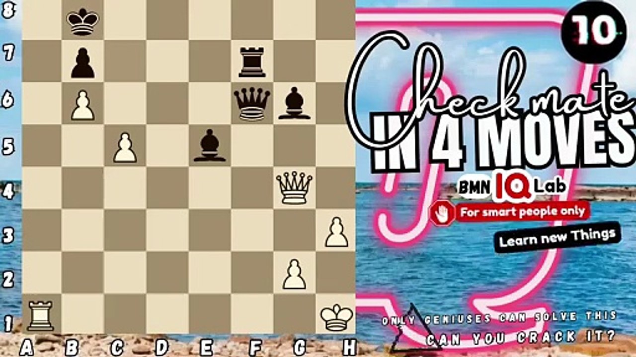 Can you checkmate in 4 moves? (P.12) (White to play)♟️