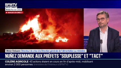 Dermatose bovine: "Nous sommes au front, pas depuis les derniers jours, mais depuis six mois", assure Olivier Debaere, directeur de crise au ministère de l'Agriculture
