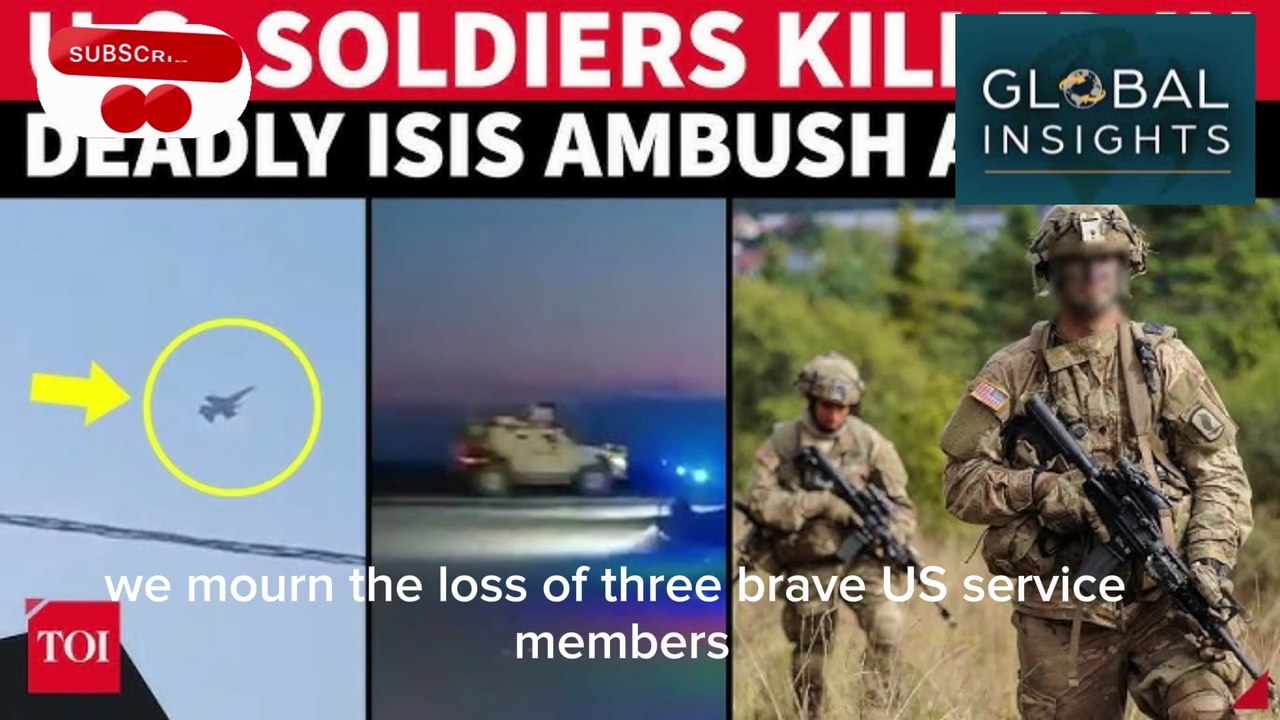 2 US , soldiers and civilians killed, others wounded after assailant shot at U.S Syrian patrol in Syria