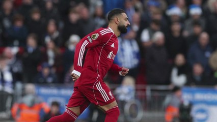 Salah welcomed back in Brighton win, Slot says there's "no issue to resolve"