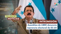 Honduras denuncia injerencia de EE.UU. y golpe electoral del bipartidismo