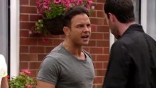 Corrie Callum Logan Grabs David/Callum Has Jason Grimshaw Beaten up 19 & 20th August 2015