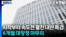 시작부터 속도전 펼친 내란 특검...6개월 대장정 마무리 / YTN