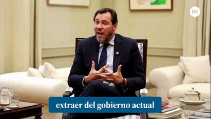Conversaciones políticas Óscar Puente: "La opción de regresar no la descarto. Y cuanto más voy a Valladolid, más ganas me entran"