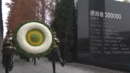 China rinde homenaje a las víctimas por la masacre de Nanjing