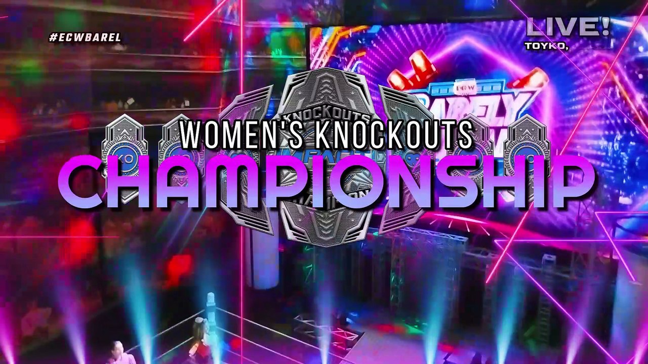 ECW Knockout's Championship Extreme Rules [ ECW Barely Legal 2025 Part. 2