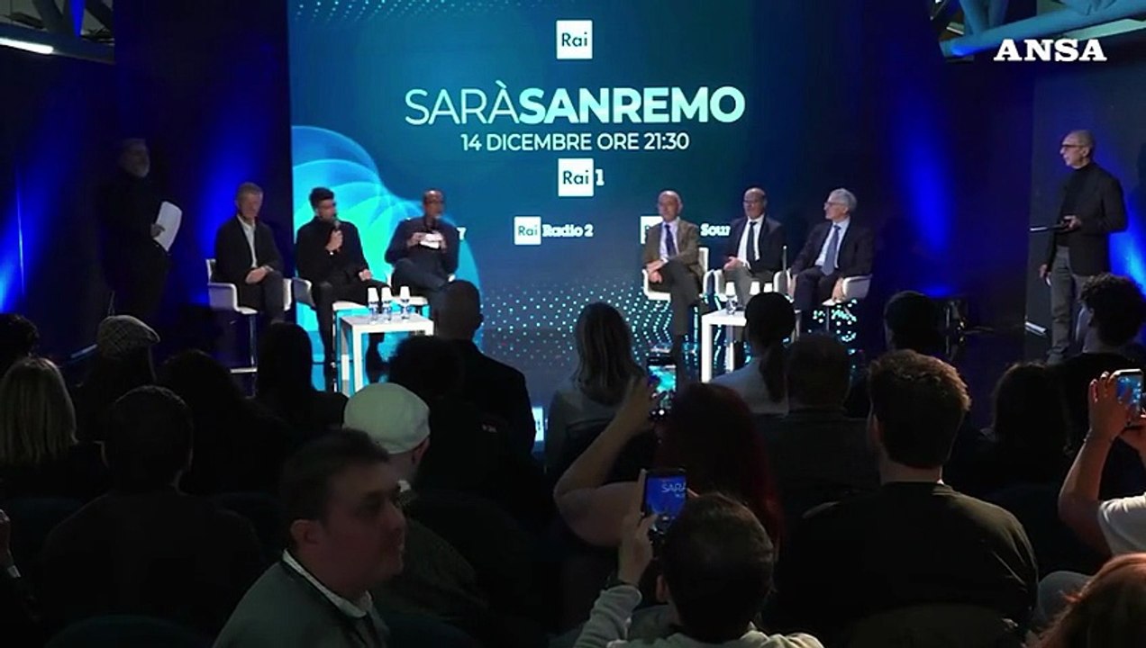 Conti: "Gazzoli sara' con me sul palco dell'Ariston durante le nuove proposte"