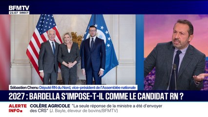 Sébastien Chenu (RN): "Marine Le Pen est notre candidate en 2027"