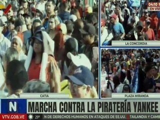 Sociedad venezolana alza su voz en defensa de la soberanía del país ante agresiones de EE. UU.