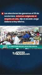 "Yo no estoy en esta lucha por capricho, estoy aquí porque siento que tenemos la información correcta de nuestro lado y nos da la victoria; la vamos a defender con garra", afirmó.
