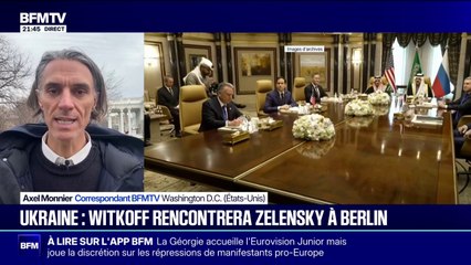 Guerre en Ukraine: quels sont les objectifs de Steve Witkoff, l'émissaire américain, pour sa rencontre avec Volodymyr Zelensky à Berlin?