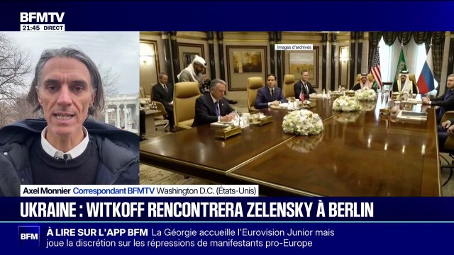 Guerre en Ukraine: quels sont les objectifs de Steve Witkoff, l'émissaire américain, pour sa rencontre avec Volodymyr Zelensky à Berlin?