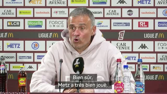 PSG - Luis Enrique : Peur ? Beaucoup de peur !