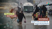 Al menos 16 fallecidos por tormenta invernal en Gaza