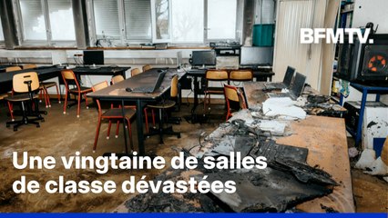 Un collège de Dijon, en Côte-d'Or, a été incendié; la piste criminelle a été confirmée par le procureur
