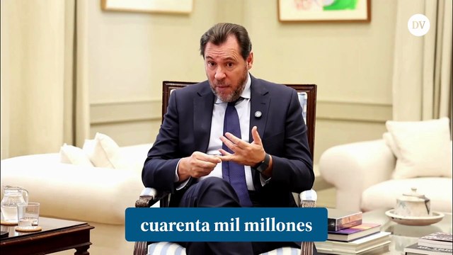 Conversaciones políticas con Óscar Puente: Me sorprende que se diga que el tren directo a Burgos es crucial