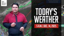 Today's Weather, 5 A.M. | Dec. 14, 2025