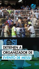 Policía detiene a organizador de visita de Messi a India tras disturbios de aficionados