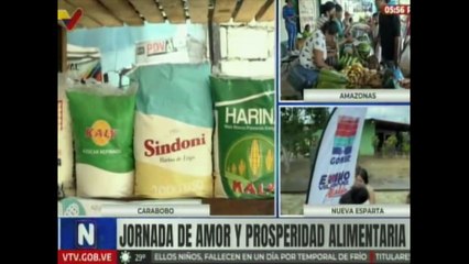 Carabobo | Plan Amor y Prosperidad Alimentaria favorece familias del Circuito Comunal Atanasio Girardot