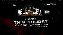 The Undertaker vs Kane | Hell in a Cell 2010 - Commercial