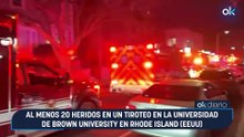Al menos 20 heridos en un tiroteo en la universidad de Brown University en Rhode Island (EEUU)