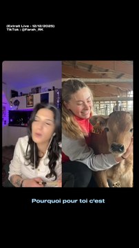 « La dermatose est une maladie qui ne se transmet pas à l’homme. La viande est consommable, le lait est consommable (…) ce sont des tonnes et des tonnes de lait et de viande qui sont jetées à la poubelle ! » - Léna (lycéenne agricole)✨