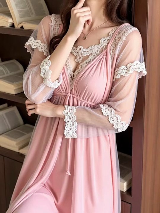 Charming Beauty, Cute Pajamas